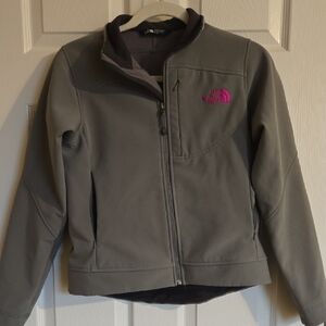 The North Face Womens Gray and Purple Jacket
